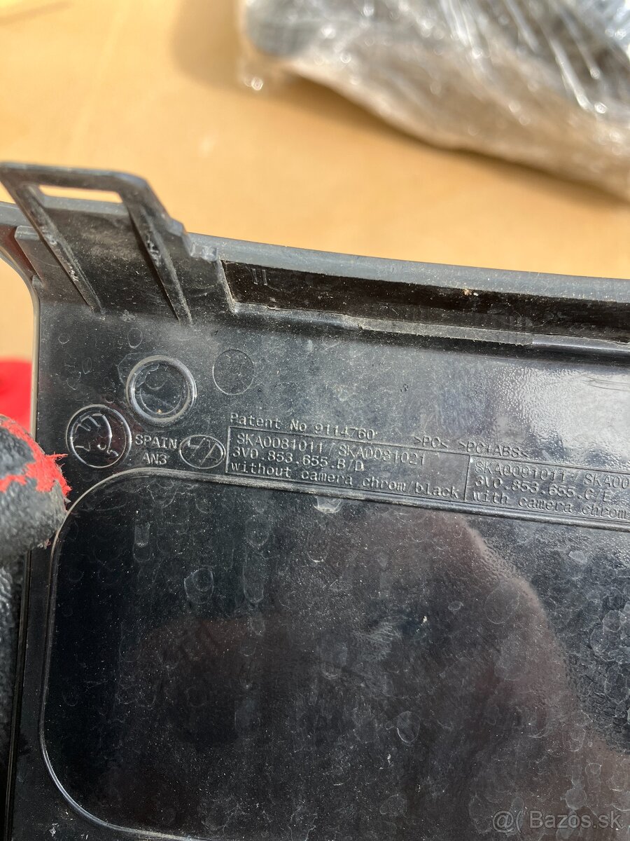 Kryt krytka acc Radaru ŠKODA SUPERB III lift - 4