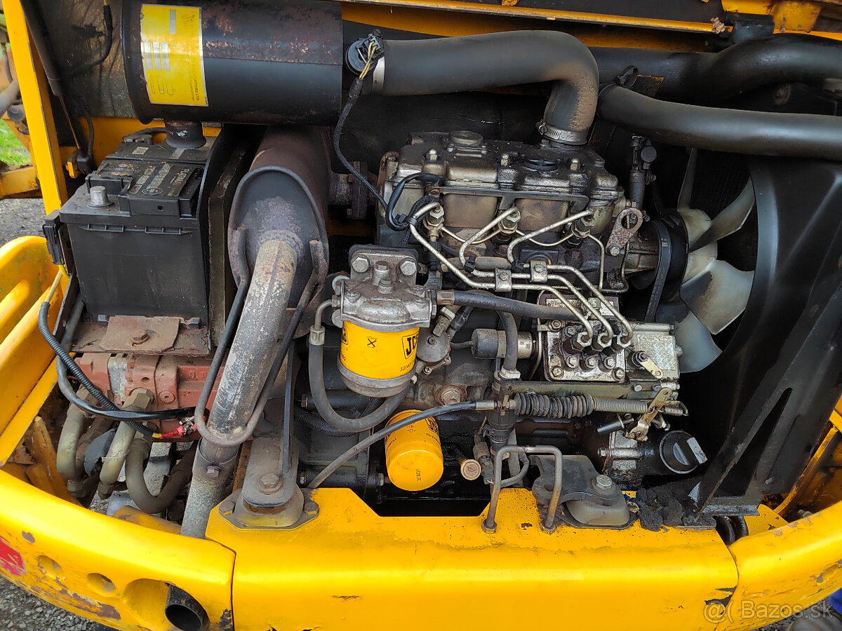 Mini bagr JCB 802, rok 2004, 298 000Kč + DPH - 4