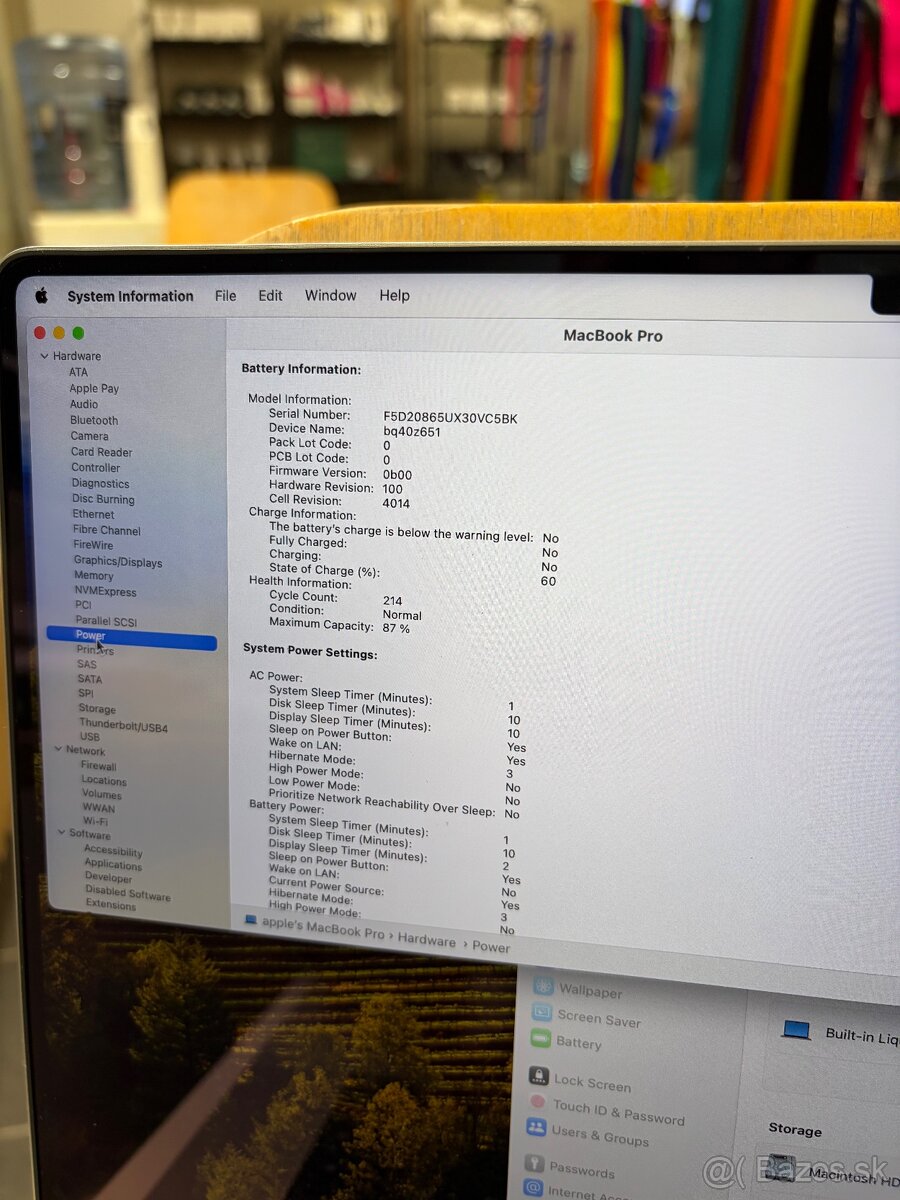 Apple Macbook M1 Max 64gb 2TB bateria 87% - 4