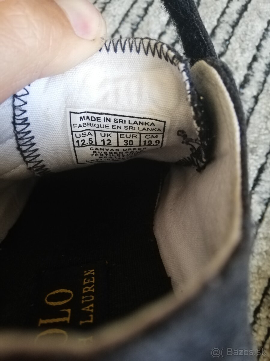 Detské tenisky Ralph lauren - 4