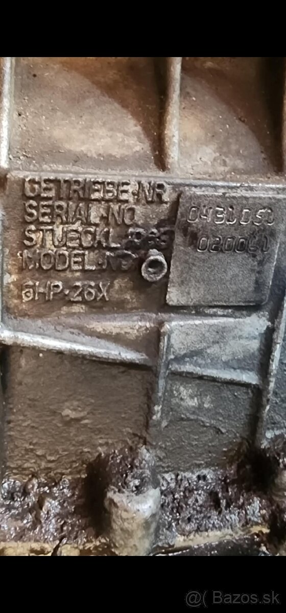 Predám automatickú prevodovku 6HP-26X - 4