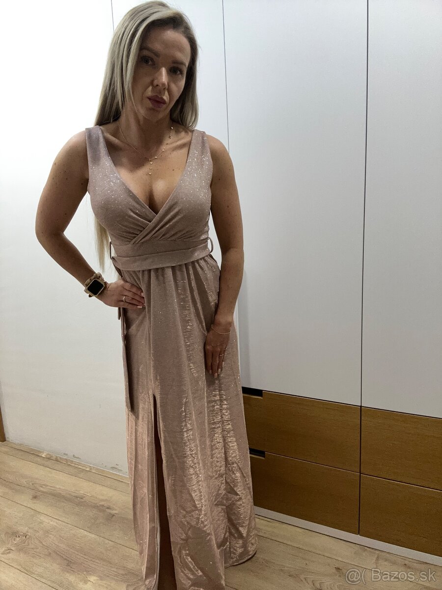 Plesove šaty +kabelka - 4