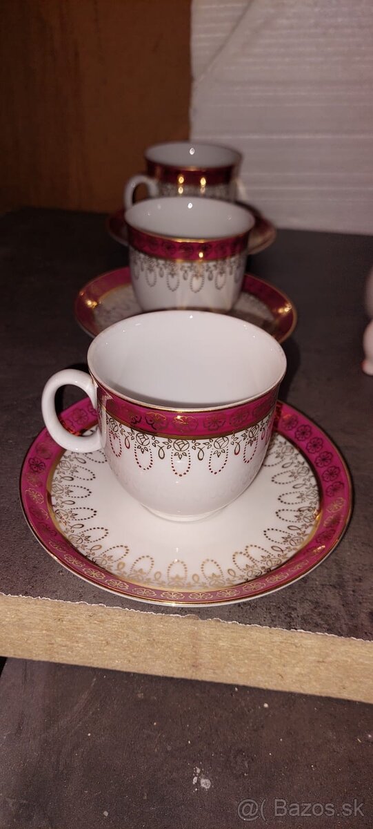 Porcelan, retro, ryba, salky - 4