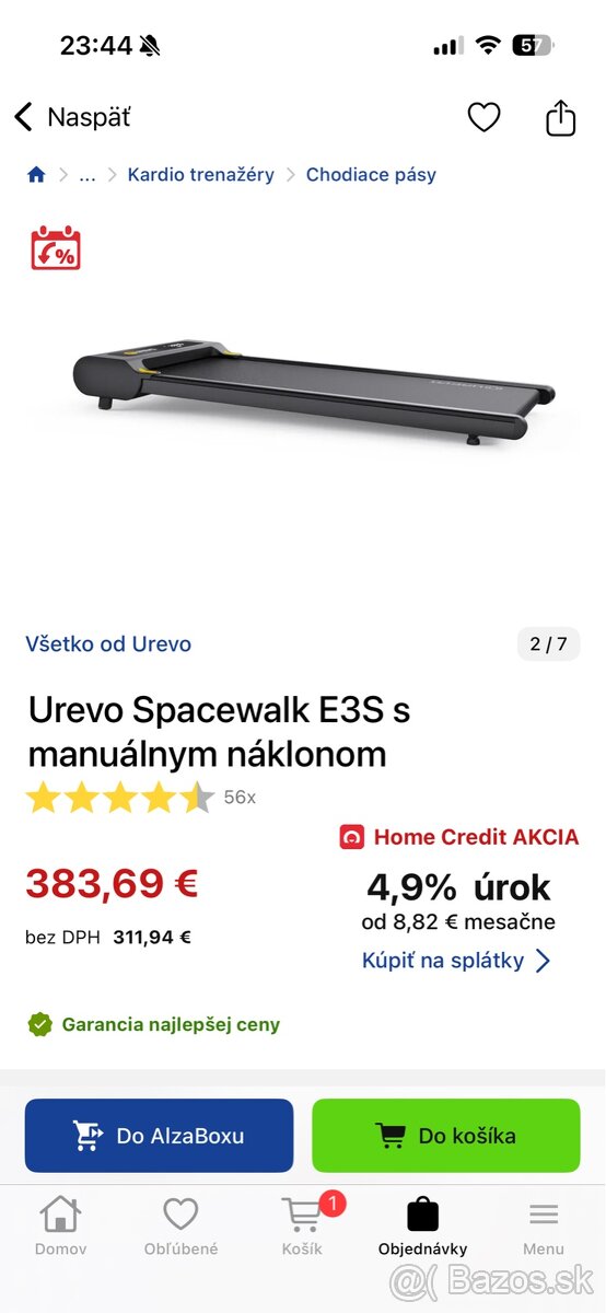 Urevo Spacewalk chodiaci pás - 4