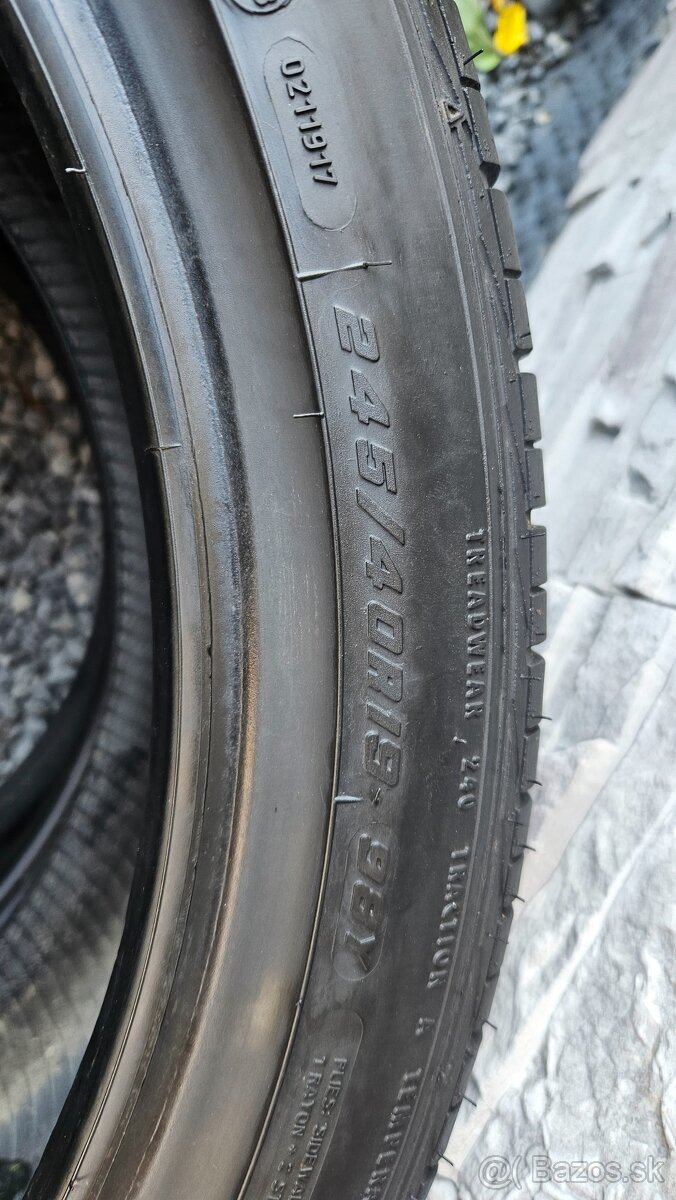 Letne pneumatiky 245/40 r19 good year - 4