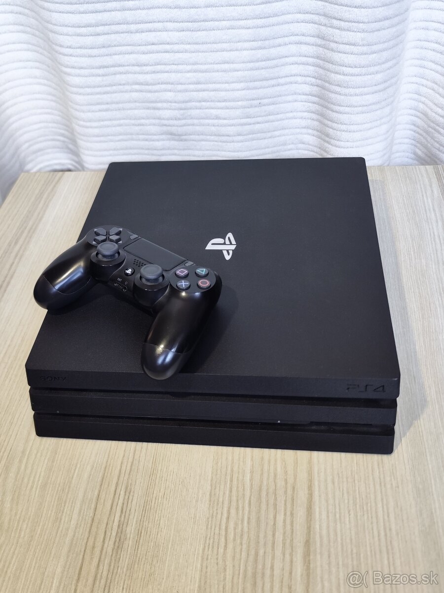Playstation 4 Pro PS4 PRO 1TB - Vyčistená + Prepastované CP - 4