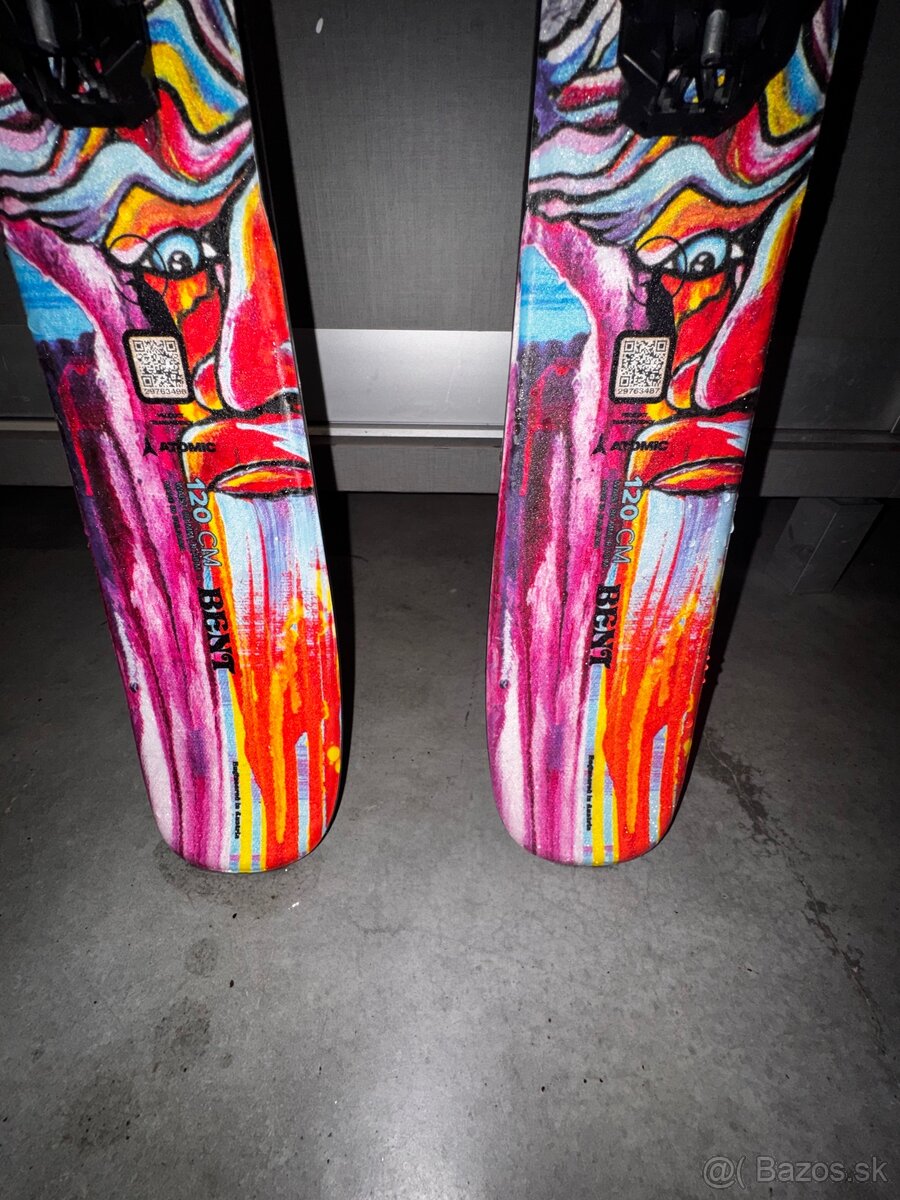 Freestyle lyže Atomic Bent JR + C 5 GW 120cm - 4