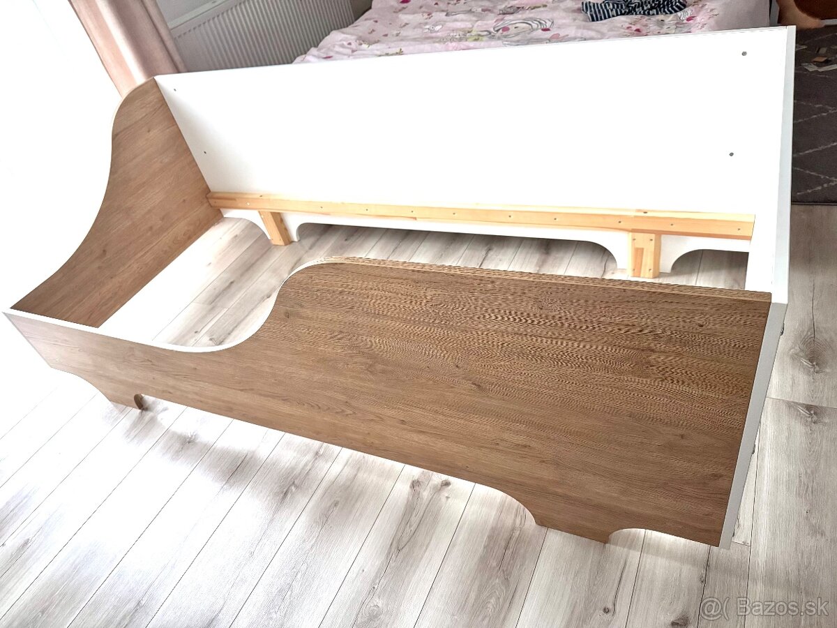 Postel s bočnicou 90x200 - 4