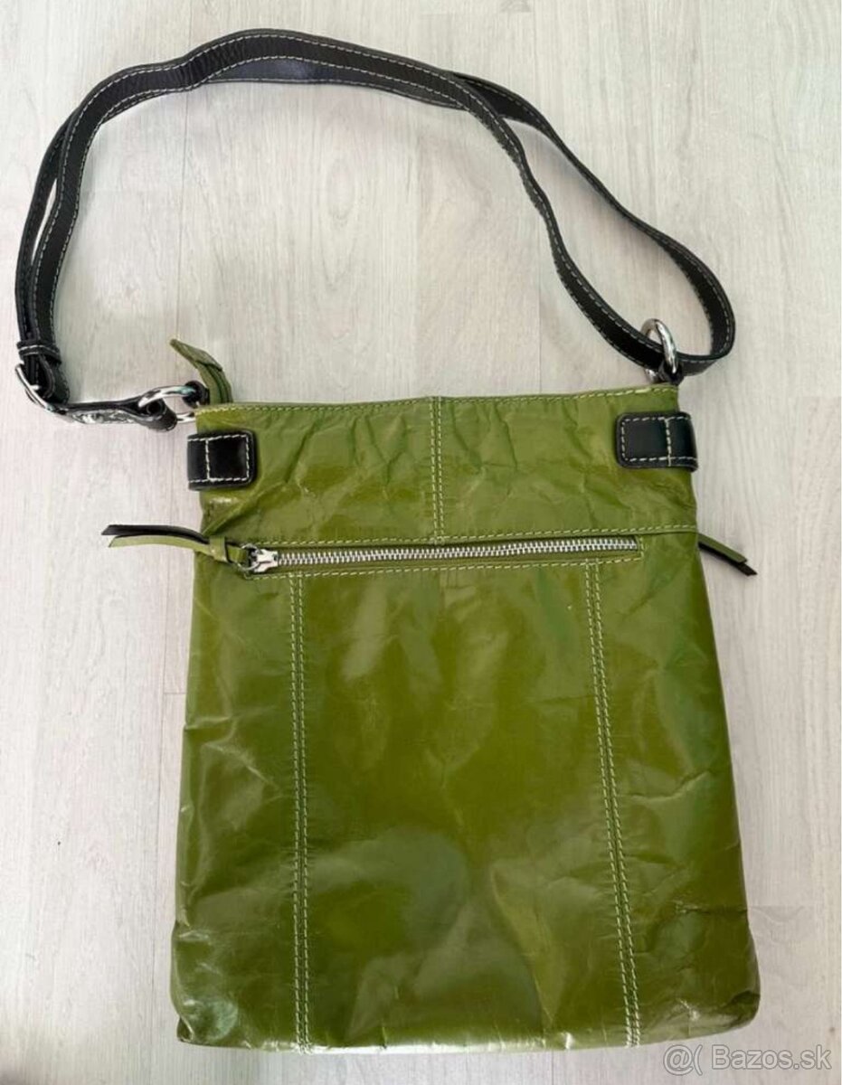 Kožená kabelka cez rameno - 4