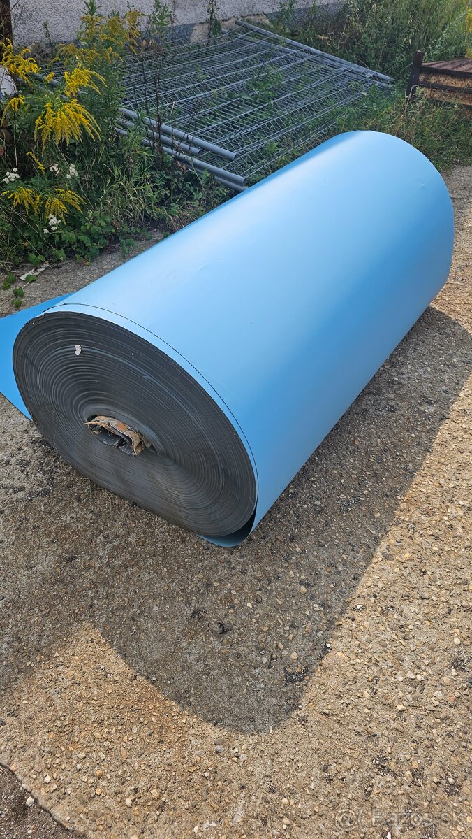 Fólia modrá - nová nepoužitá - pevná odolná - 4