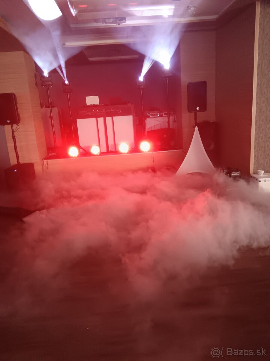 Osvetlenie, plazivý dym, iskry - 4