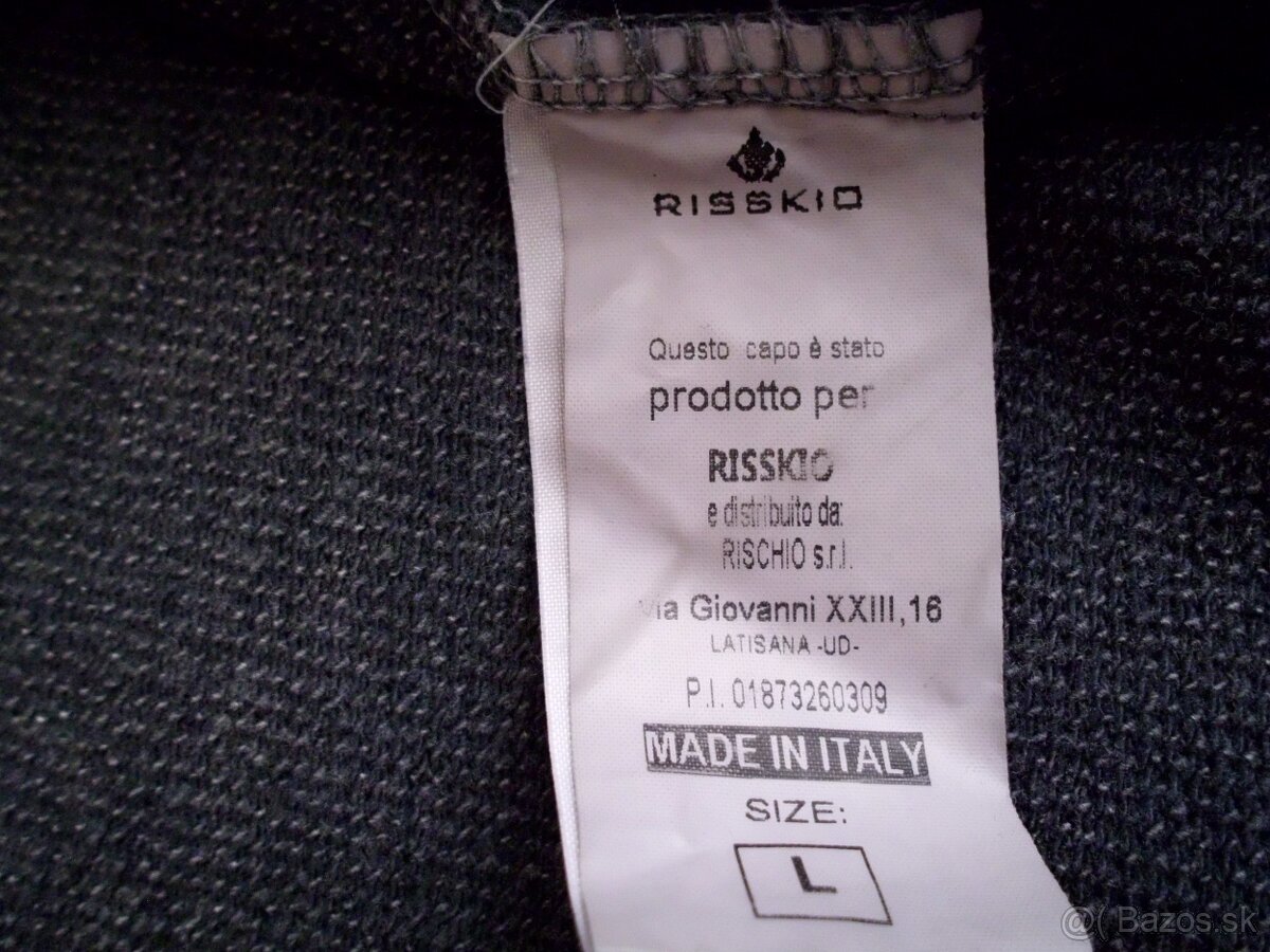 Risskio slim pánske sako L - 4