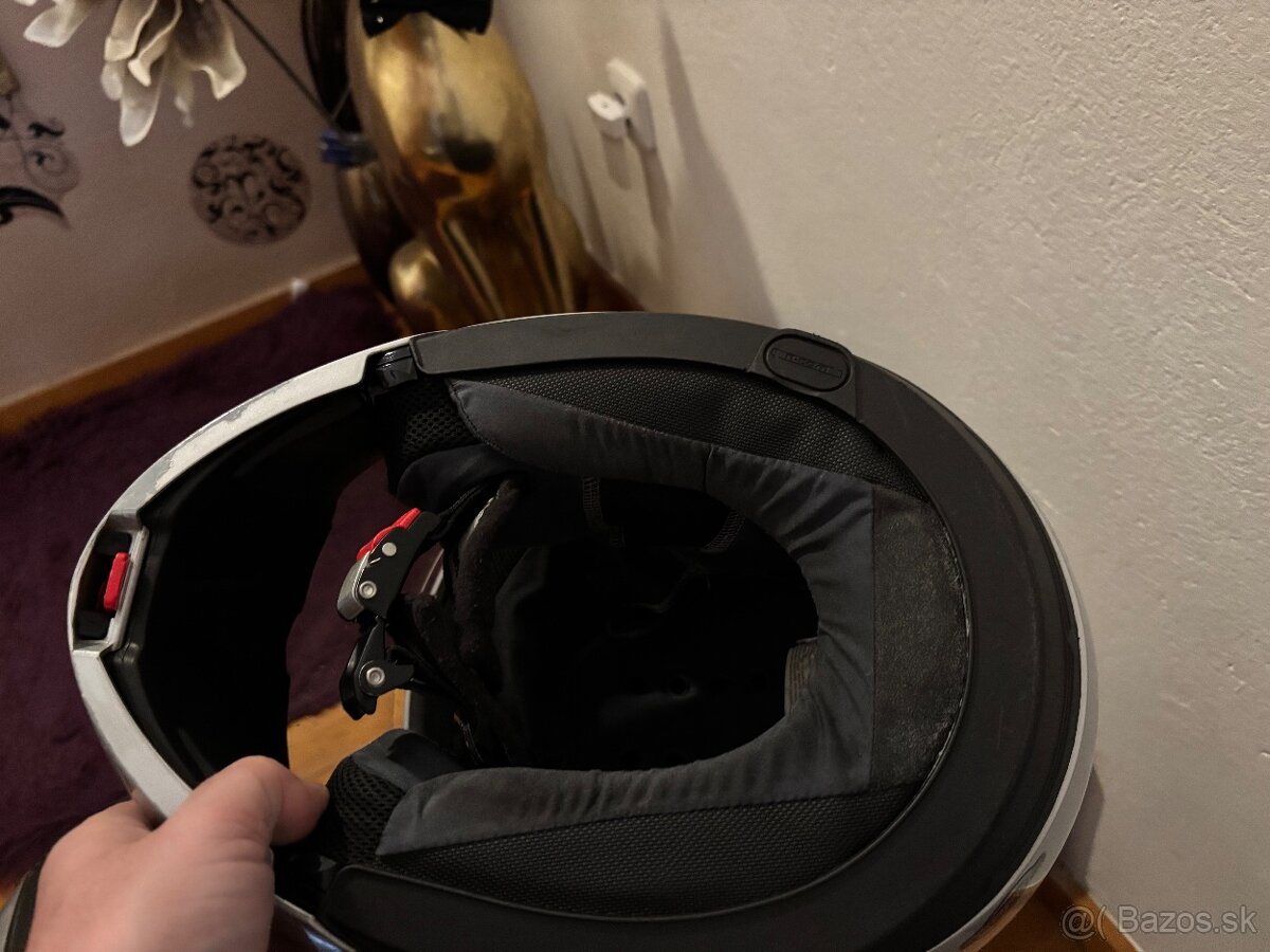 Nolan N90 strieborná N -com - 4