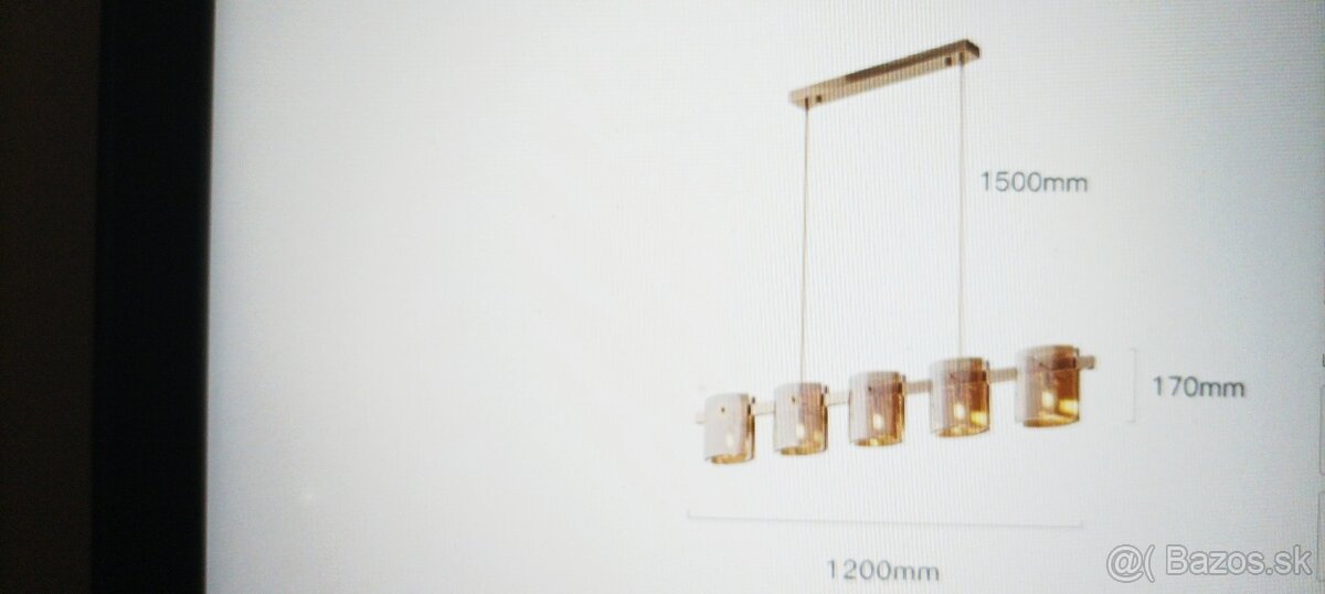 Predám konferenčný stolík a luster - 4