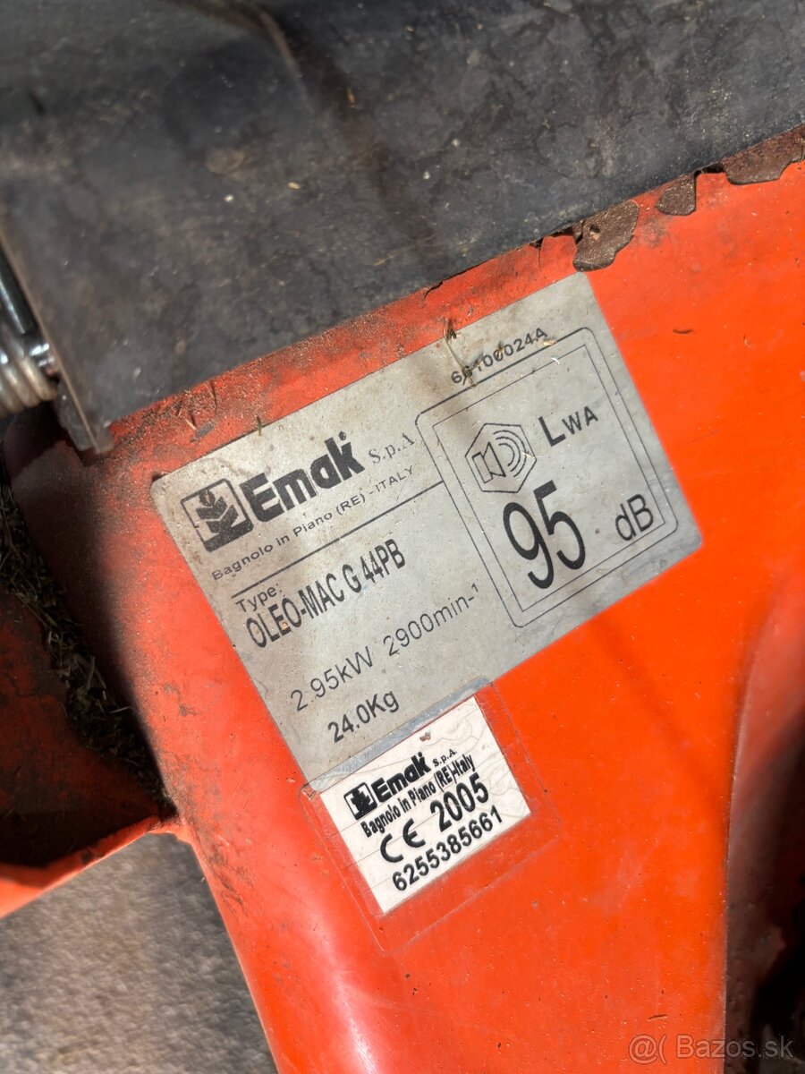 Benzínová kosacka - 4