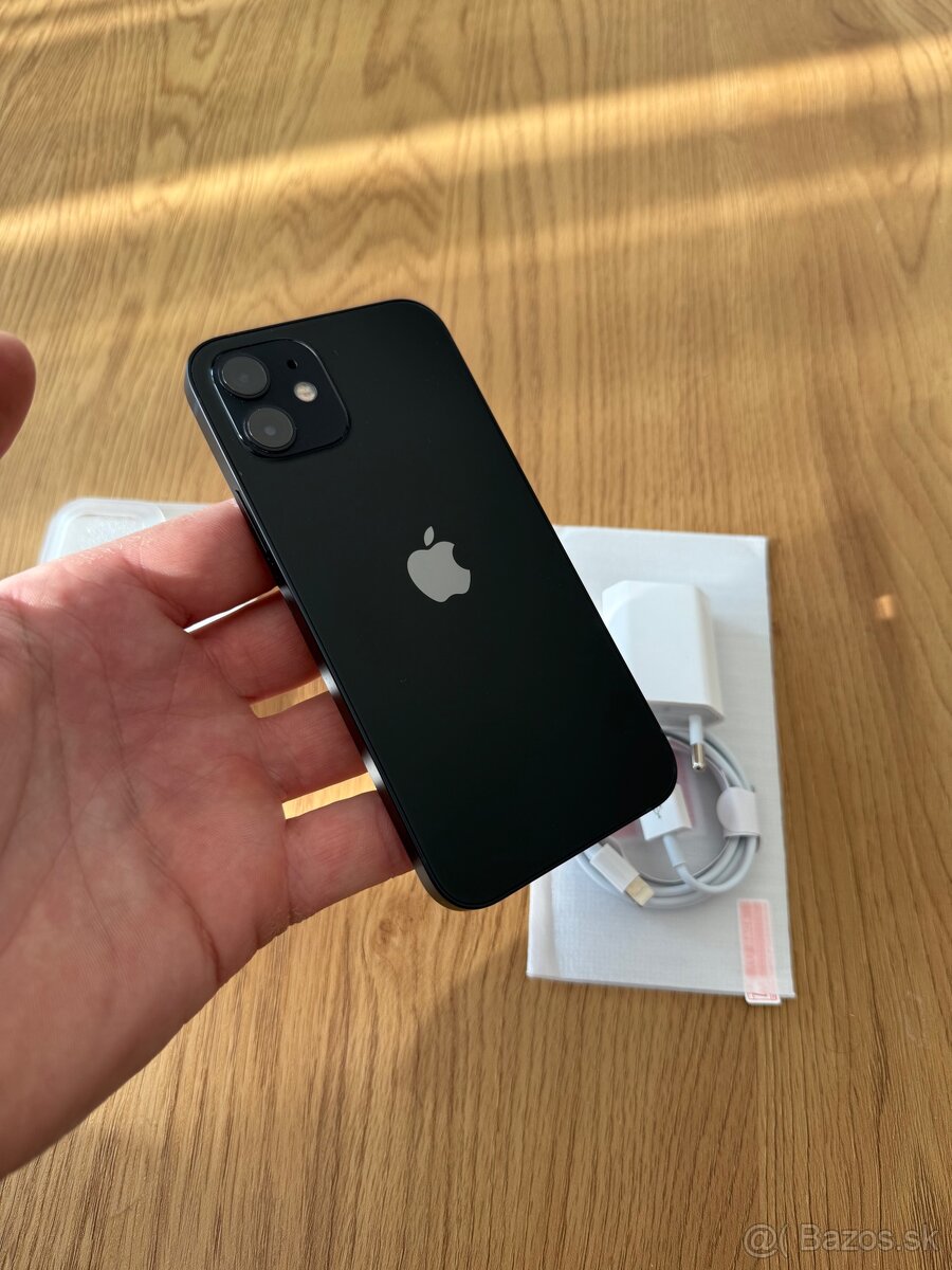 iPhone 12 128 gb Black v záruke + príslušenstvo - 4