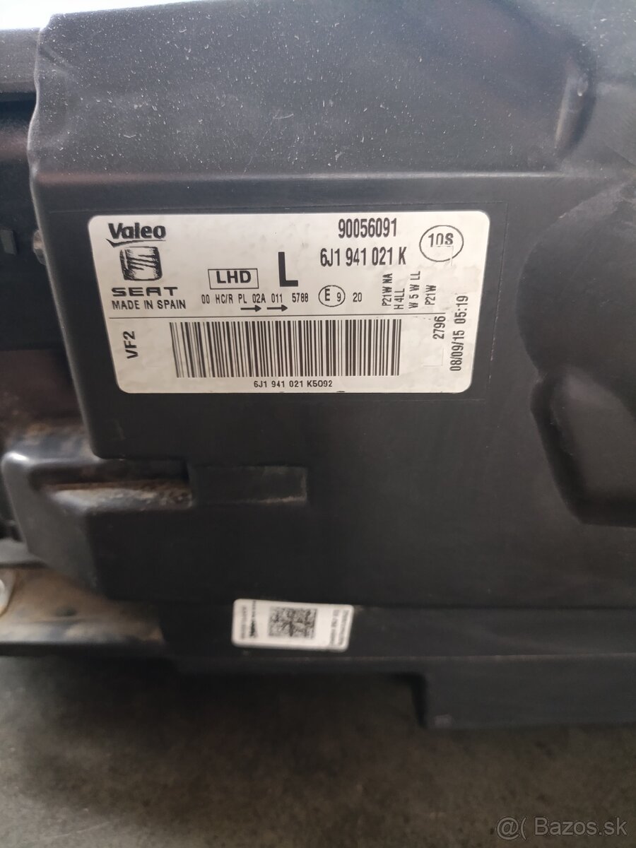 Predné ľave svetlo Seat Ibiza - 4