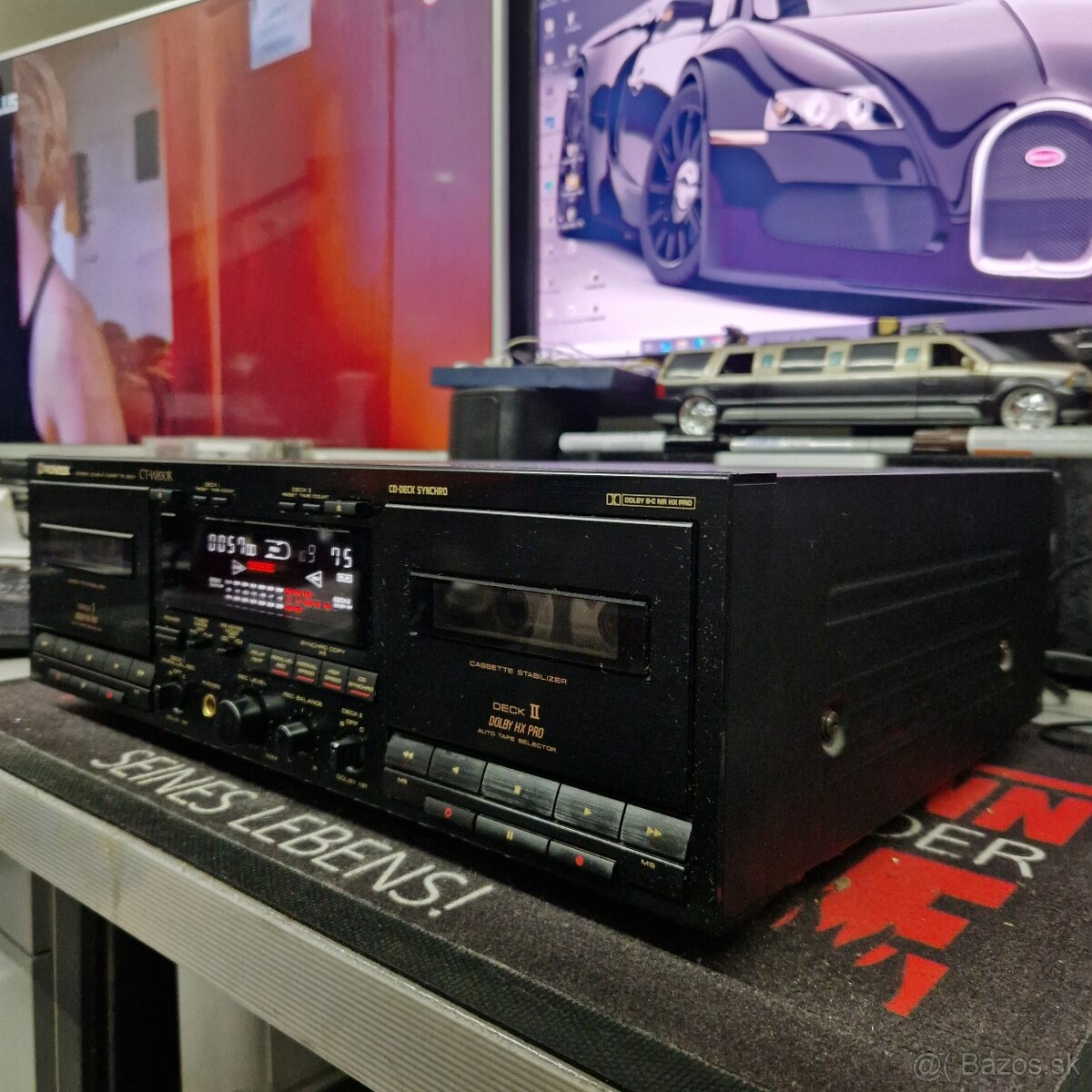 PIONEER CT-W830R...double kazetový deck , 2 x Auto Reverse.. - 4