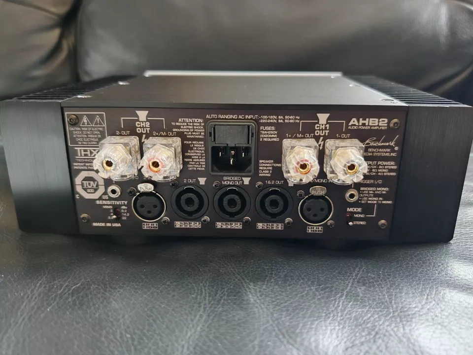 BENCHMARK AHB2 Zosilňovač výkonu - 4