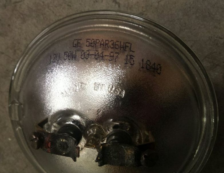 Žiarovka 50PAR36 WFL, 12V DC/50W (blinder) - 4