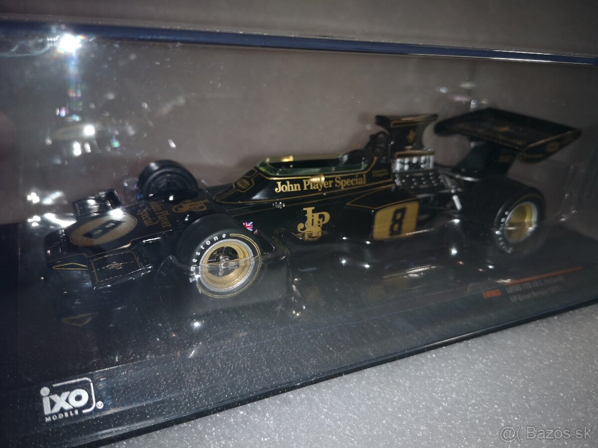 Predám nový model F1 Lotus 72 D, Fittipaldi, 1972, IXO, 1:24 - 4