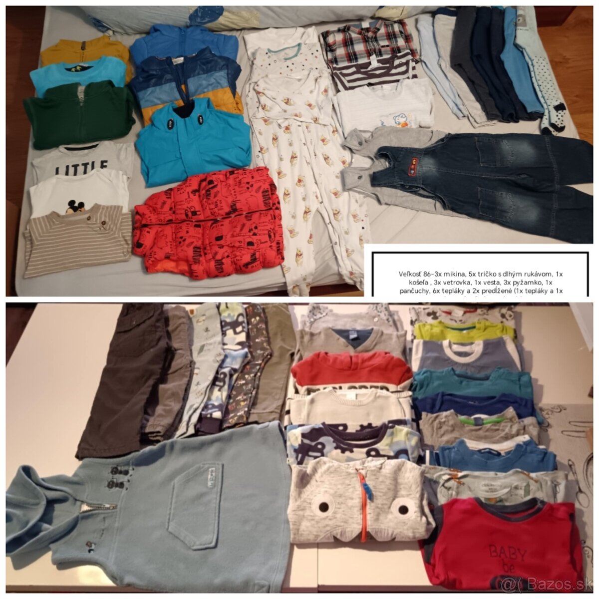 Cestovná postieľka, jedálenská stolička, oblečenie - chlapec - 4