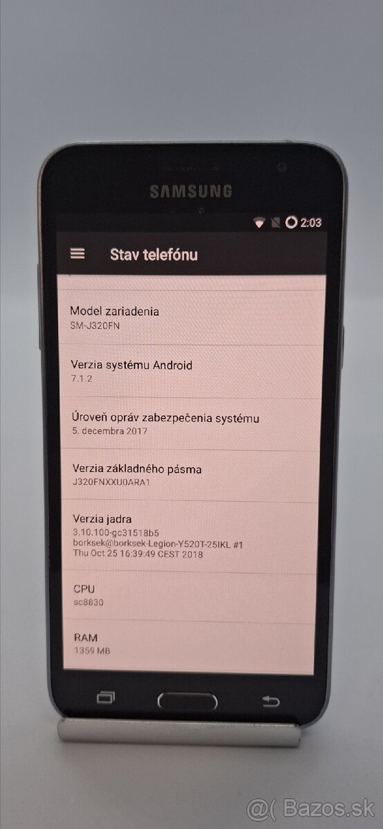 Predám telefón Samsung Galaxy J3 (2016). - 4