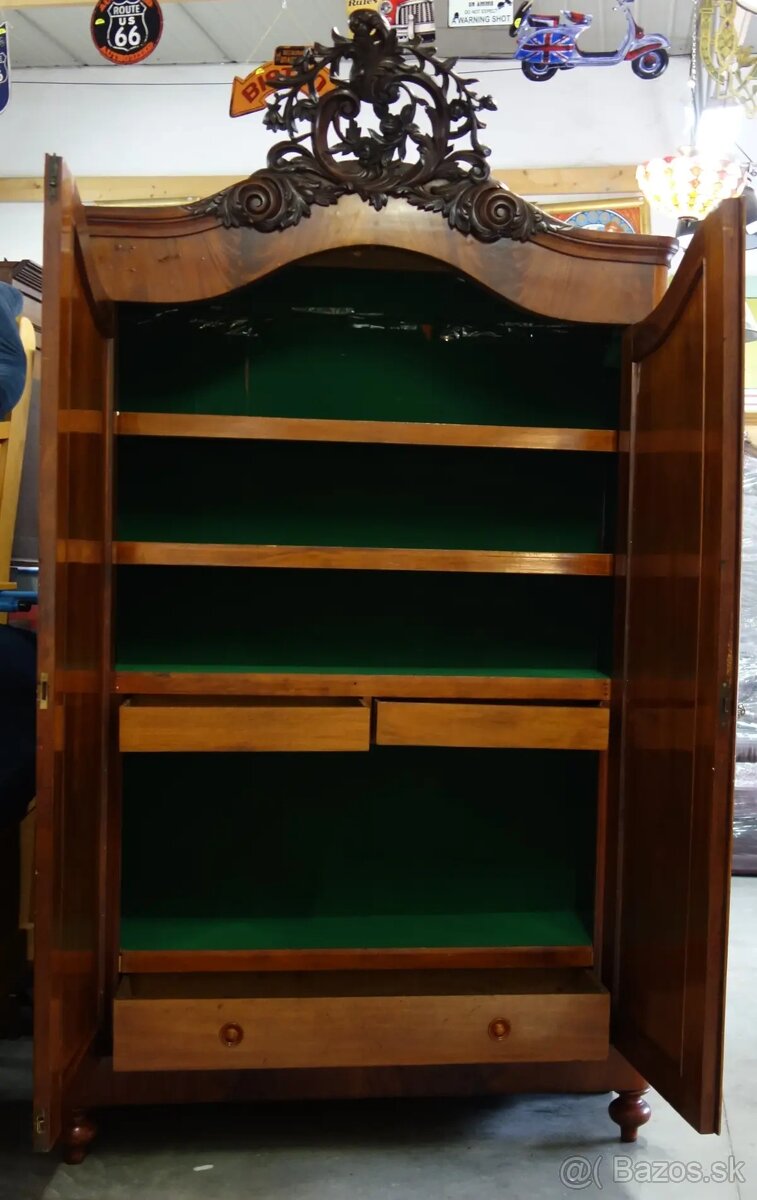 Skriňa starožitná – „NUSSBAUM“. - 4