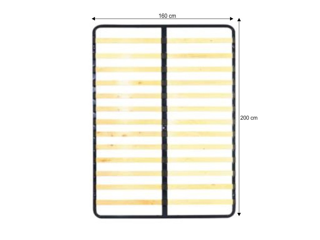 Lamelový rošt 160x200 - 4