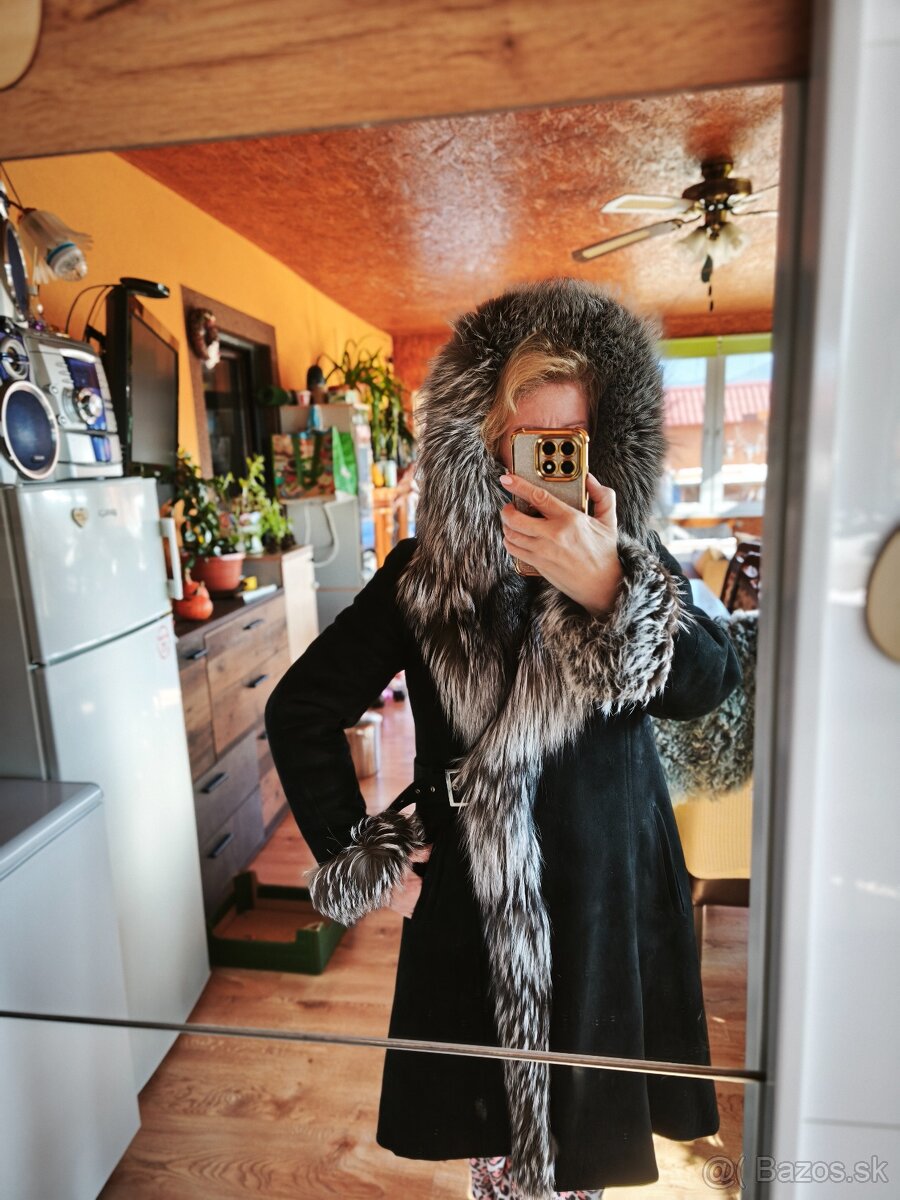 Predám dámsky kožuch lem-líška - 4