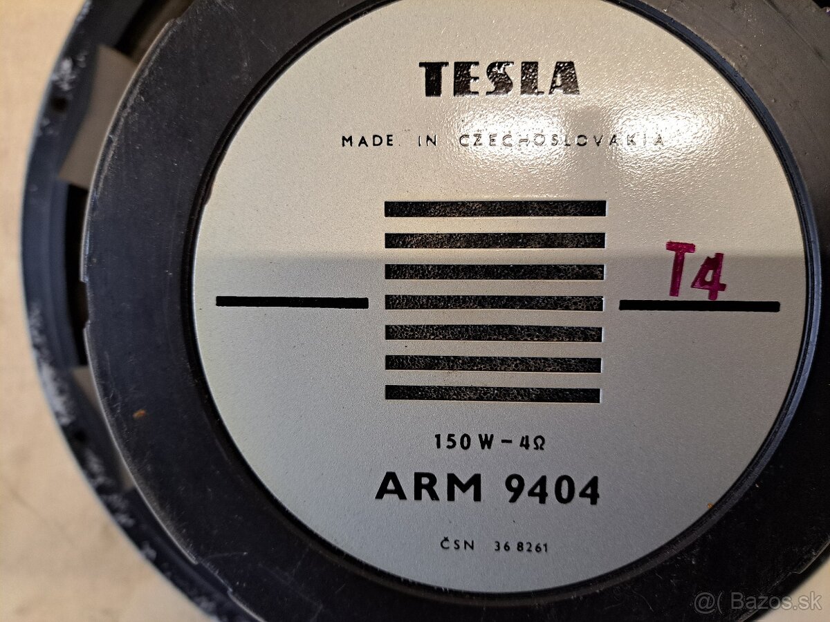 BASOVÉ REPRO TESLA ARM 150W - 4