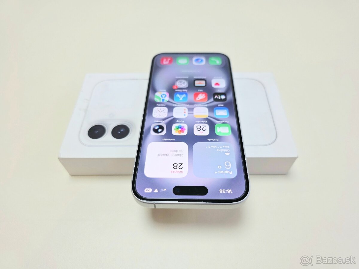 APPLE IPHONE 16 128GB WHITE TOP STAV - 4