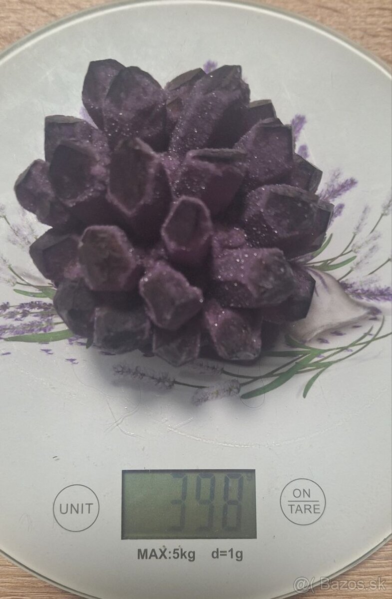 Prírodný Fialový Ametyst Phantom - typ 1 - 4