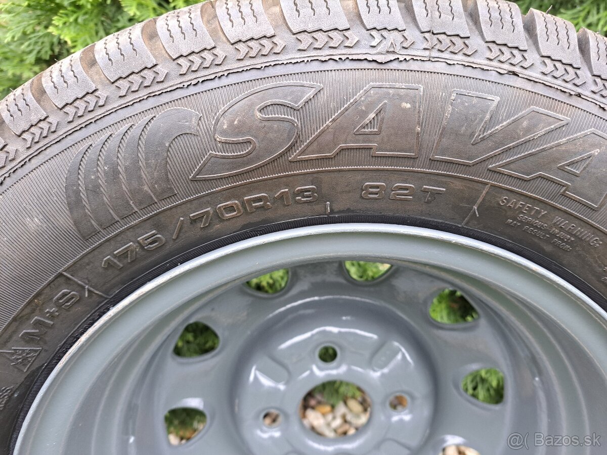 REZERVA KOLESO - R13 4x100 PRÍVESNÝ VOZIK - 4