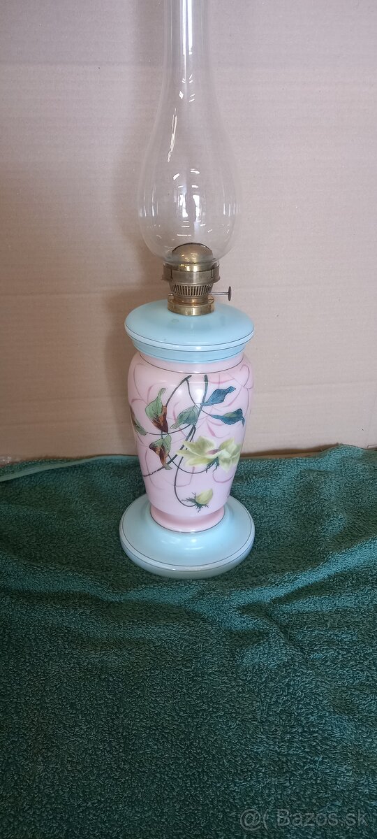 Starožitné petrolejové stolové lampy - 4