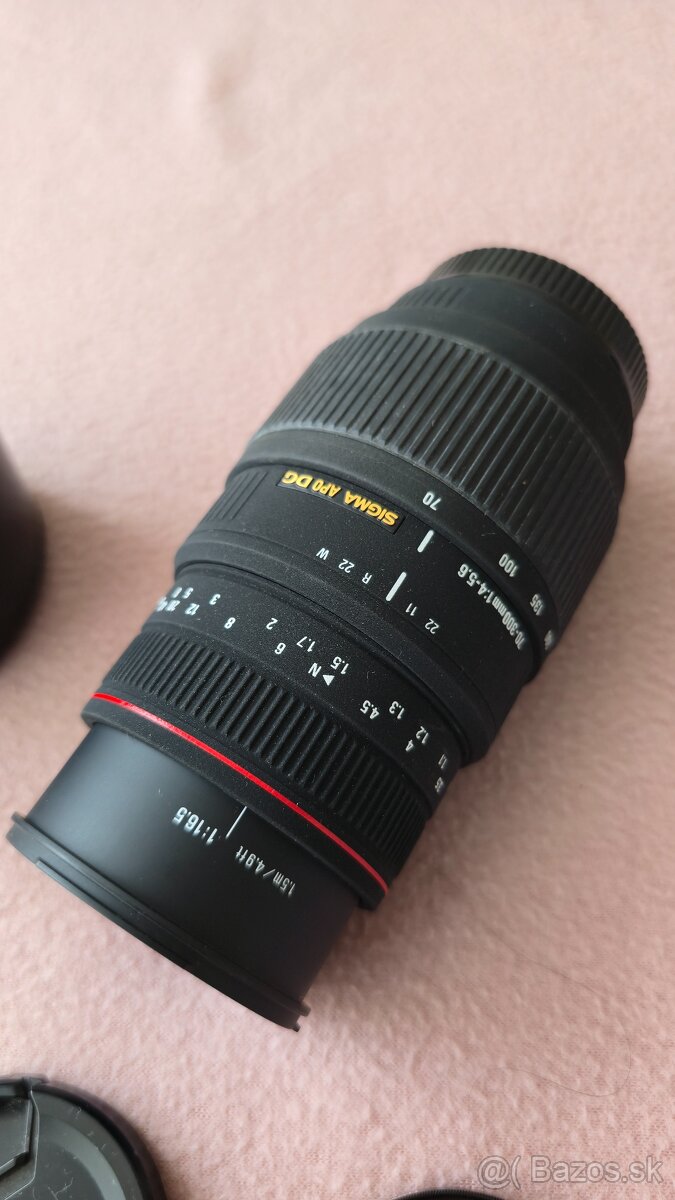 Teleobjektív Sigma APO DG 70-300mm 1:4-5,6 pre Sony - 4