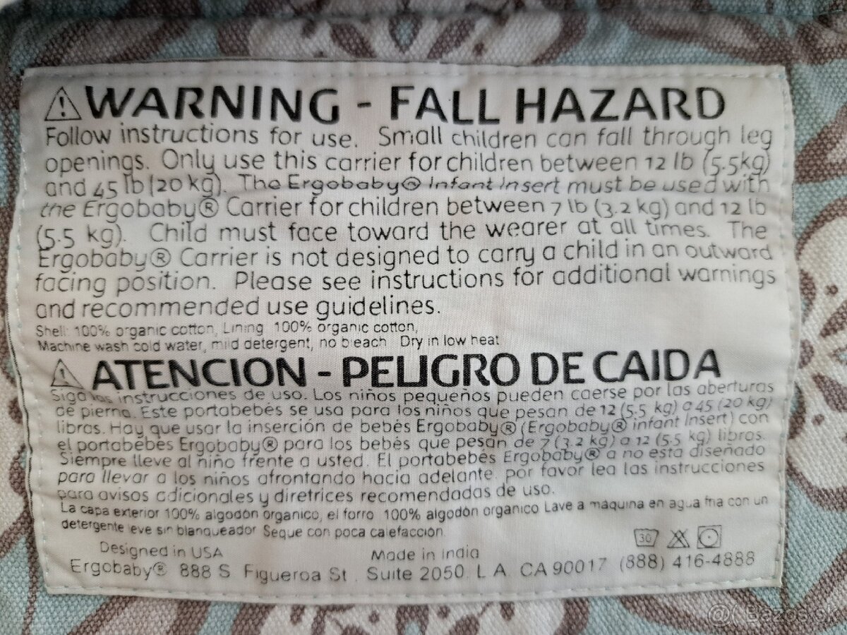 Detský nosič zn. Ergobaby - 4