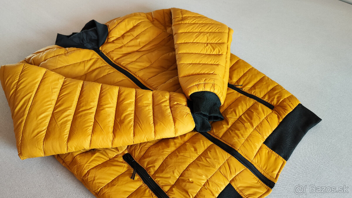 Žltá bomber bunda - 4