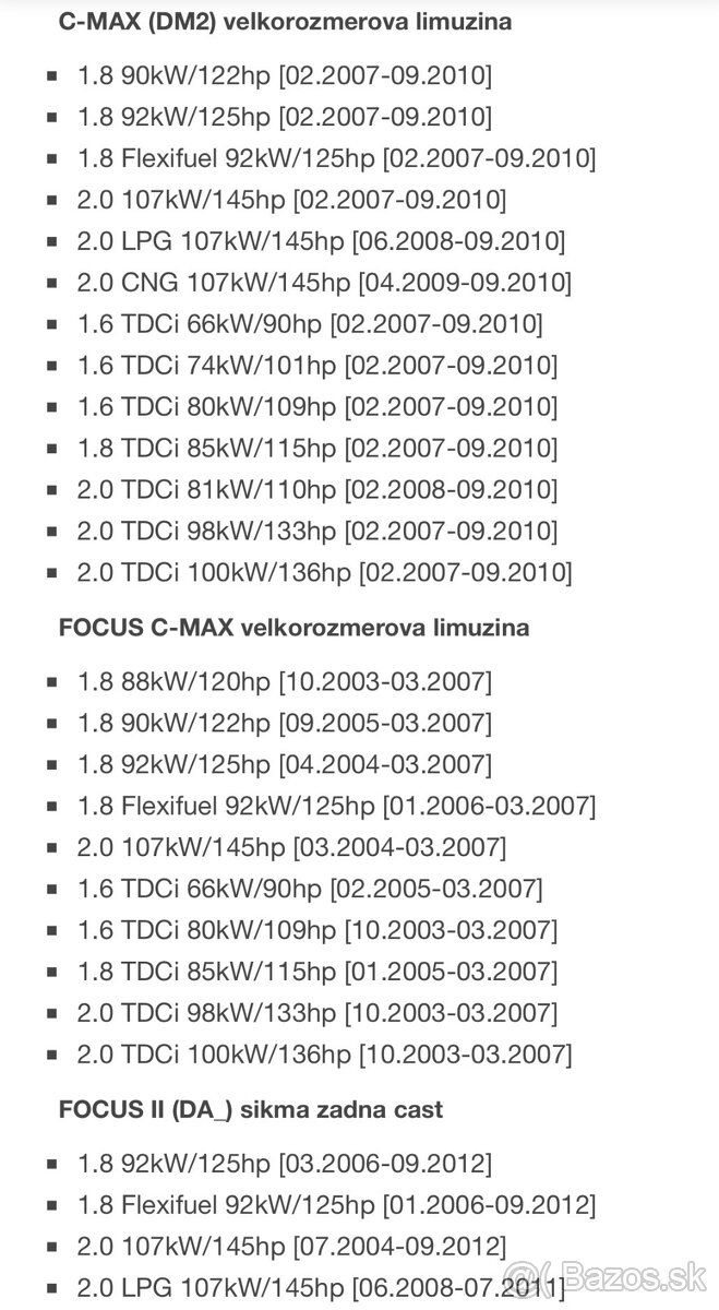 Ford Focus II - Predné tlmiče KYB - 4
