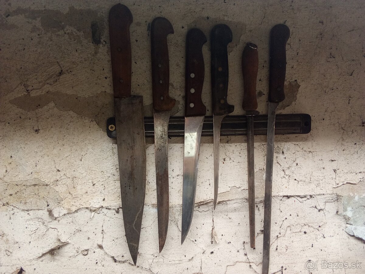 Staré mäsiarske nože - 4