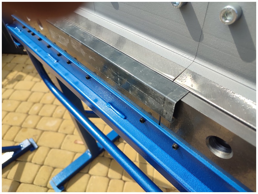 Ohýbačka plechu segmentova - 700/1.0mm - 4