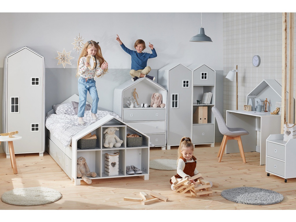 2x Detská skriňa domček City - 4