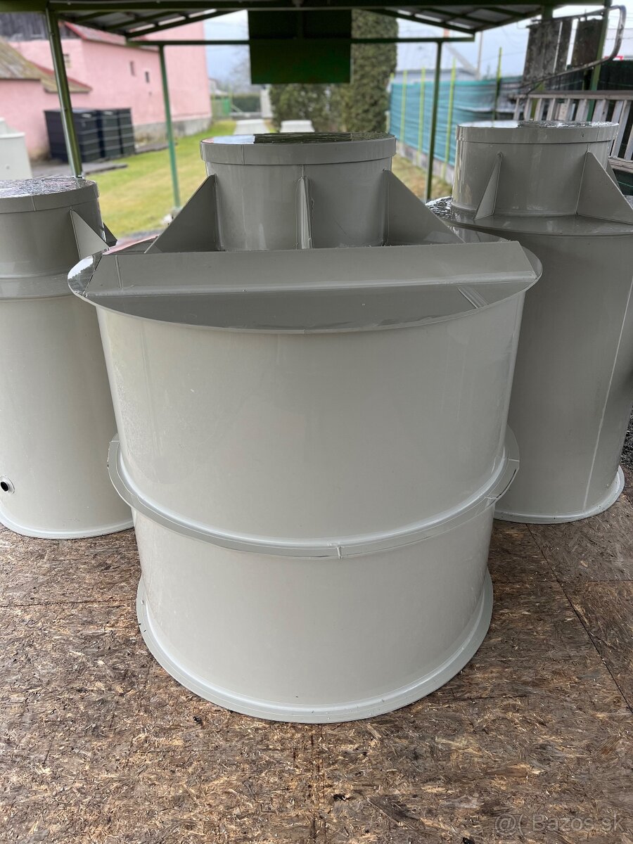 Vodomerná šachta, plastová žumpa, septik, čov, - 4