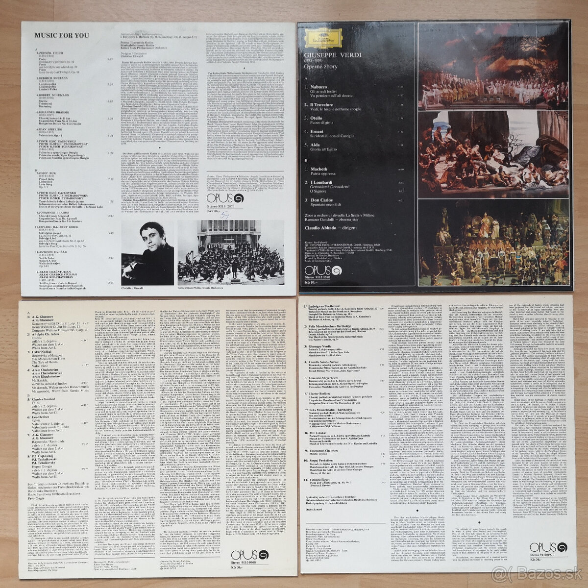 Predám neprehraté LP platne OPUS vydané pred rokom 1990 - 4