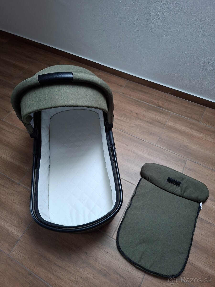 Moon Kočík CLICC 2v1 - machovo zelená - 4