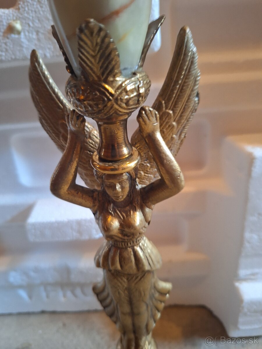 Starozitna figuralna lampa - 4