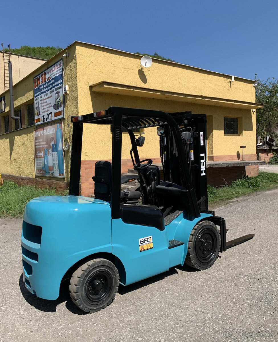 Heli CPCD 30, diesel Kubota, triplex, r. 2018, 1402 mth - 4