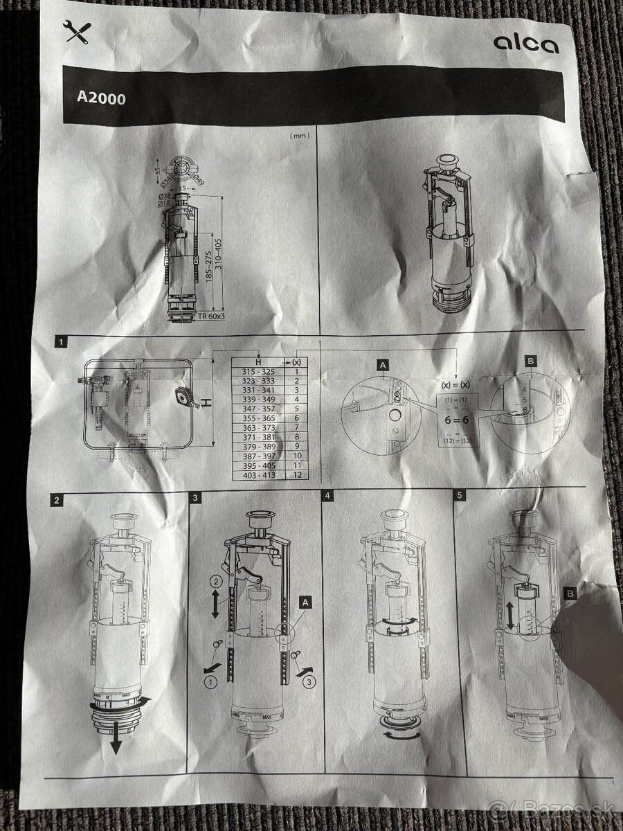 Splachovací systém - 4