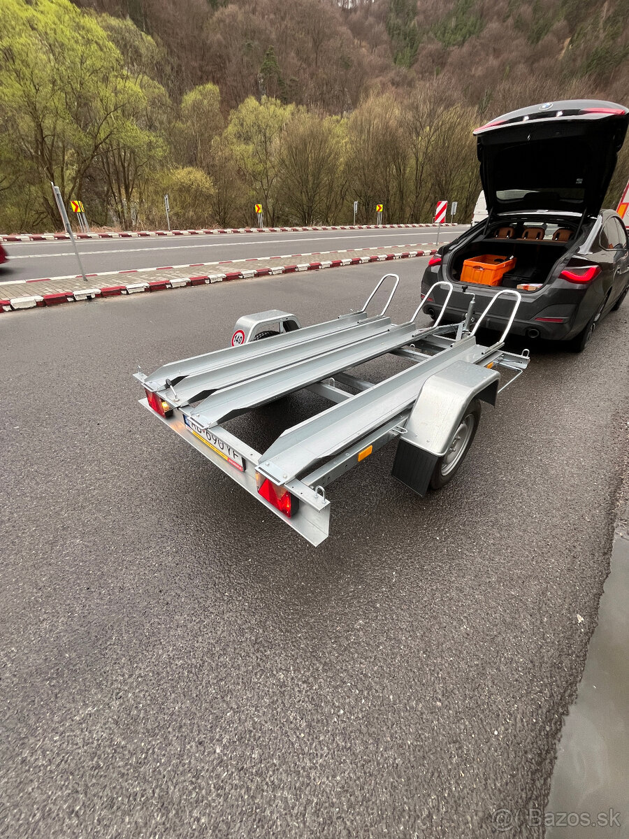 Prívesný vozík na 3x moto prenájom/prevoz - 4