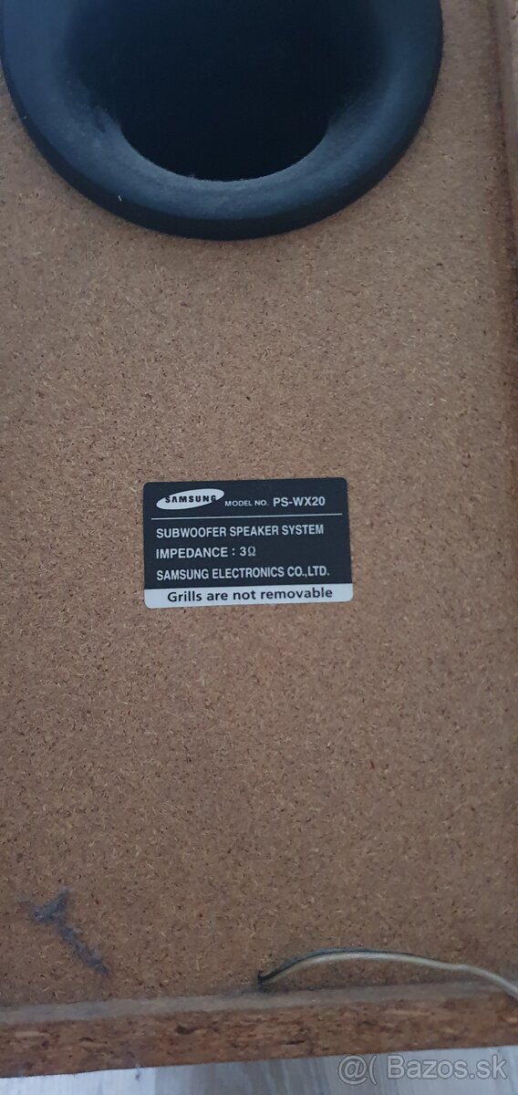 Samsung PS-FX20 reproduktory 5.1 - 4